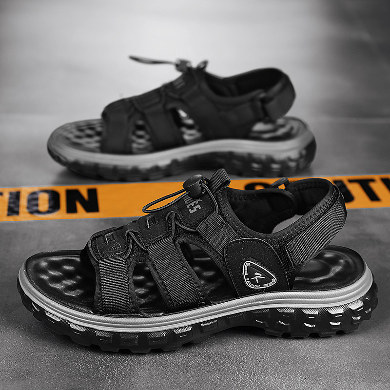 Sandalias para hombres verano 2024 nuevo estilo de uso exterior sandalias deportivas de playa casual zapatos versátiles