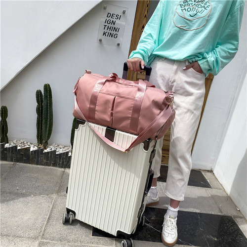 Wholesale travel bag, double wet and dry separation fitness bag, men's swimming training bag, sports bag, trendy portable cross-body travel bag