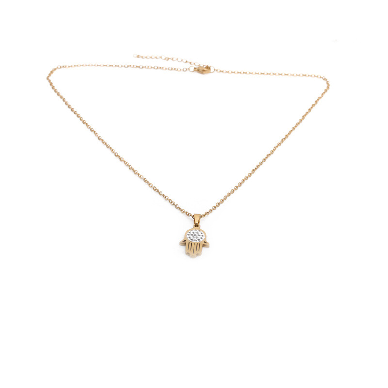 Fashion Stainless Steel Necklace Wholesale display picture 5