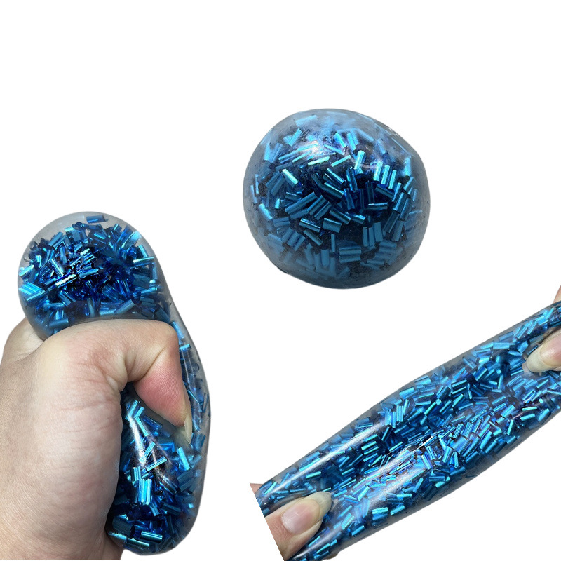 Decompression vent ball blue 6cm