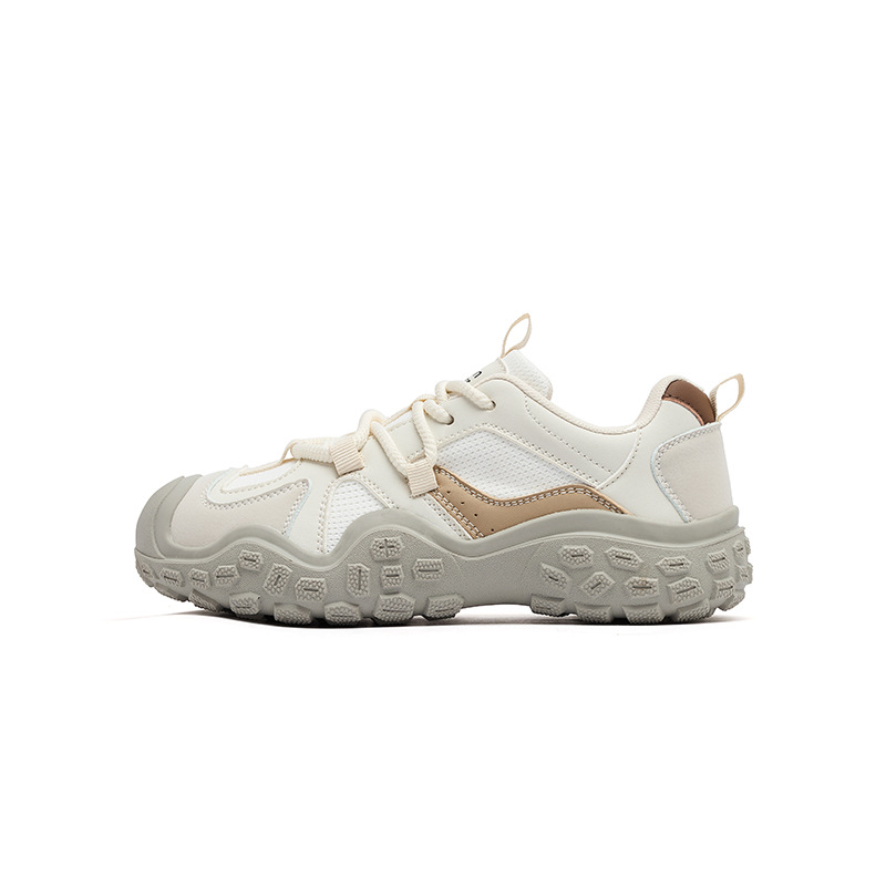 Zapatos de montaña de león antiguo para mujeres al aire libre 2025 nuevos zapatos deportivos casuales de invierno para caminar ligeros y feos zapatos de papá