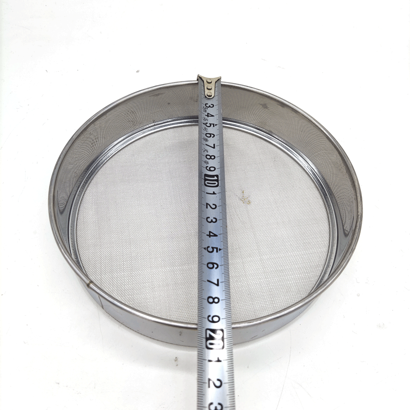 メーカーのソース円形ステンレス小麦粉ふるいdiy焙煎網ふるい手動小麦粉ふるい|undefined