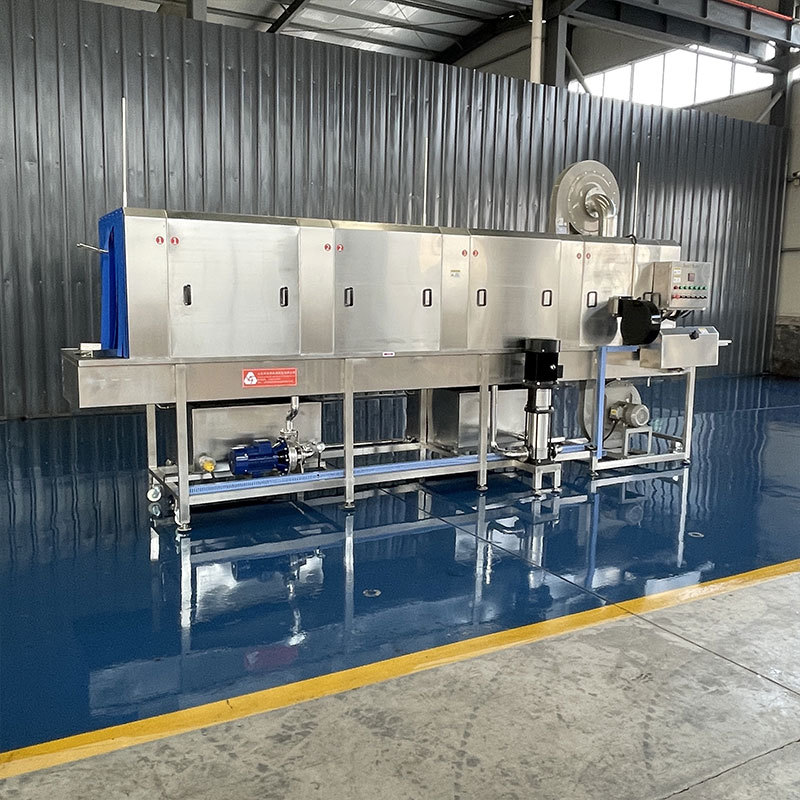 熙邦筐子垃圾桶清洗机 清洗烤盘设备 全自动不锈钢食品烤盘清洗机