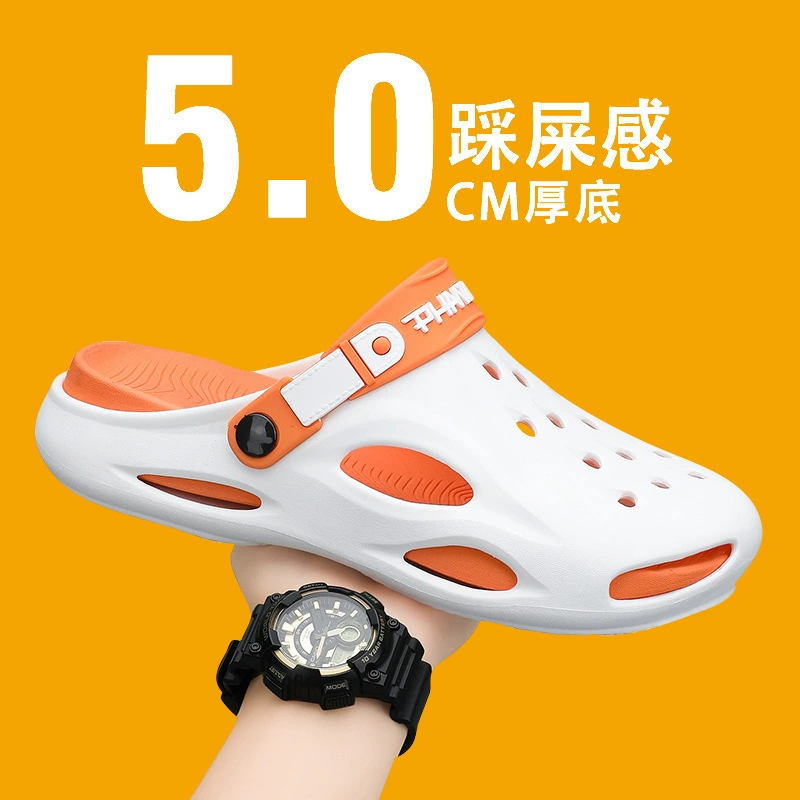 Модные тапочки Баотоу Внешняя торговля Большой размер с высоким пуля