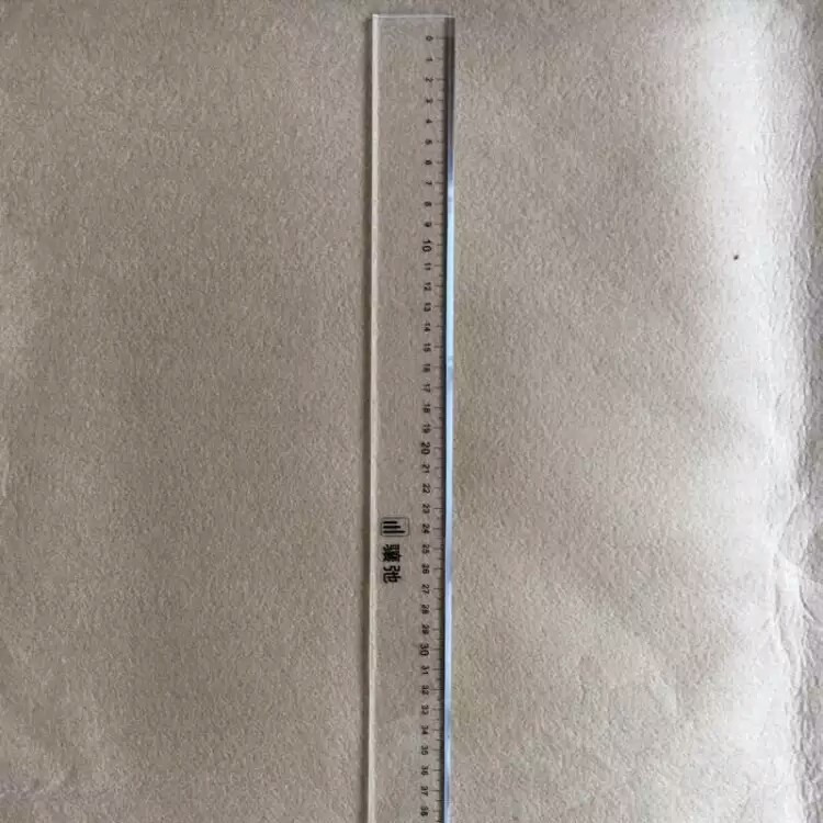 plastic organic ruler for students