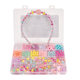 New children's beaded educational toys training concentration handmade diy jewelry accessories bracelet material beads