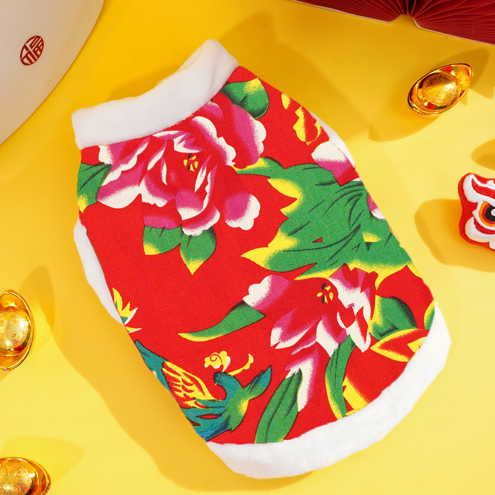 Chaqueta floral grande versión simple