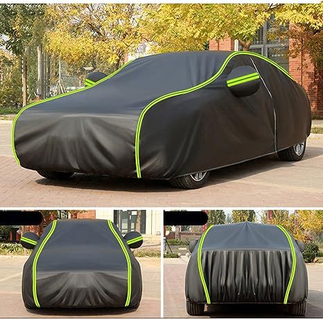 Oxford Cloth Car Cover All Weather Sun Shade Rainproof Waterproof
