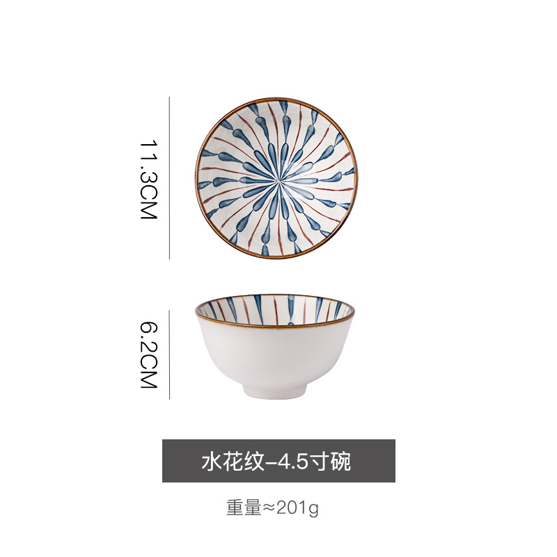 4.5 인치 그릇