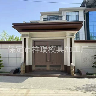 中式大门楼模具大门楼现浇模板制作中式门楼模具的厂家门楼模具厂