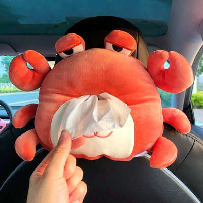 Car Tissue Box, Car Armrest Car tissue box/set - small-crab-tissue-paper