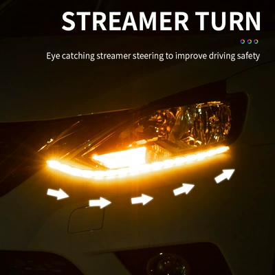 Car led daytime running light tearful Gündüz işıqları