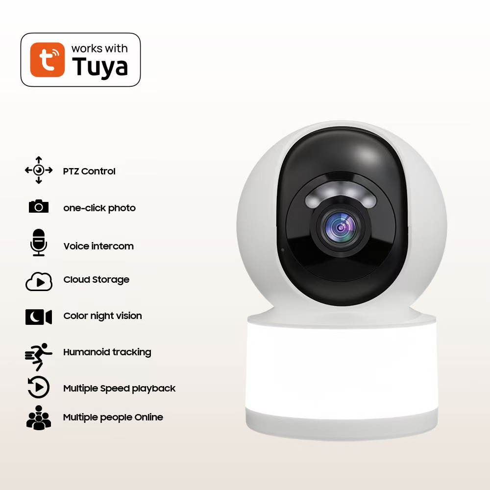 涂鸦Tuay wifi camera无线云台摄像机 室内高清对讲监控摄像头