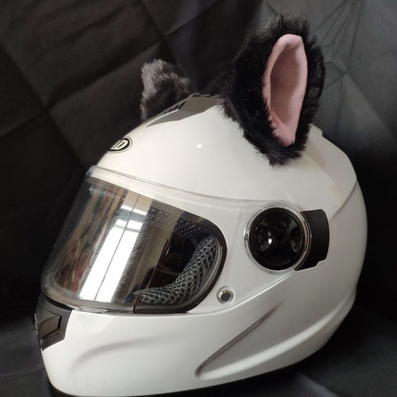 Motorcycle Decoration — Motuoche Auto Parts and Accessories - black-pink-inside-cat-ears
