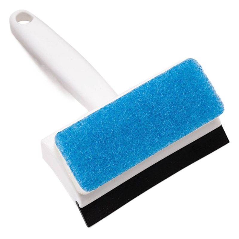 Bathroom Wall cleaning brush bathroom tile brush household window cleaning double-sided glass scraper mirror wiper
