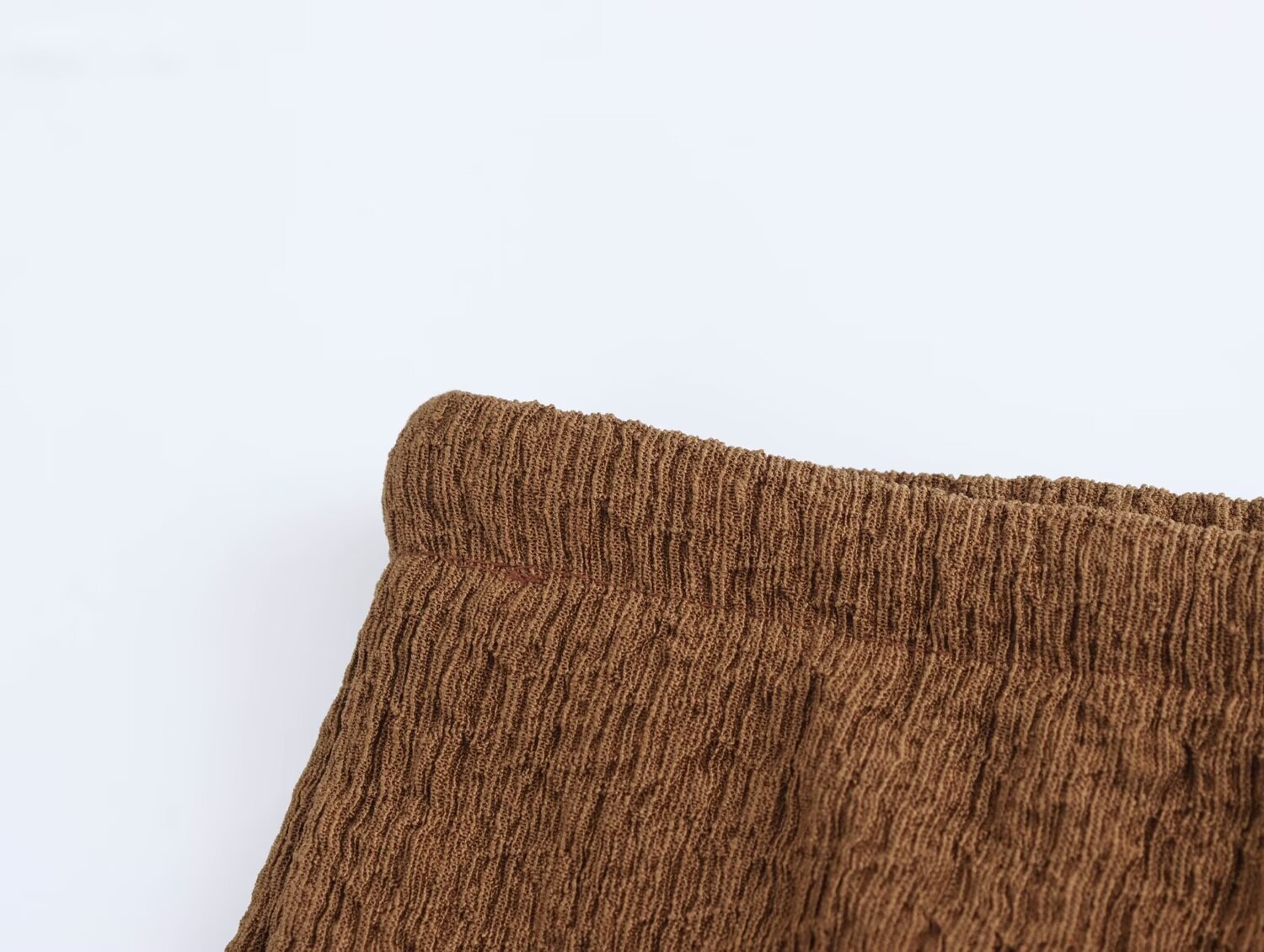 Conjunto informal de dos piezas con chaqueta, chaleco y pantalones rectos de cintura alta con textura para mujer