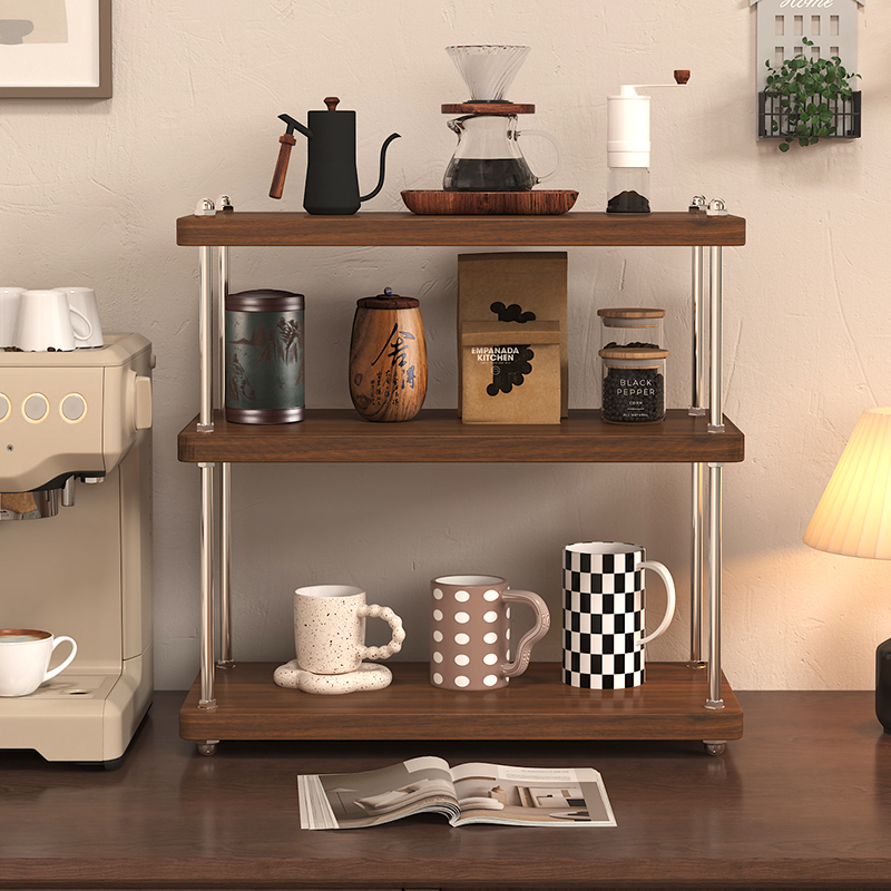 Desktop Multi-Layer Office Cup Holder Cup Storage Rack Kitchen Coffee Corner Office Cosmetics Display Rack Desktop Multi-Layer Office Cup Holder Cup Storage Rack Kitchen Coffee Corner Office Cosmetics Display Rack