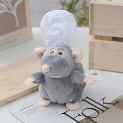 料理のマウスグルメマウスキーホルダーかわいいシェフぬいぐるみバッグペンダント漫画おもちゃ人形