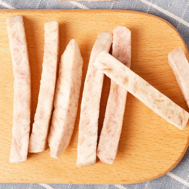 Sweet potato crisp strips, ready-to-eat original flavor, dehydrated sweet potato chips, snack manufacturer, bulk wholesale, vegetable and fruit crisps