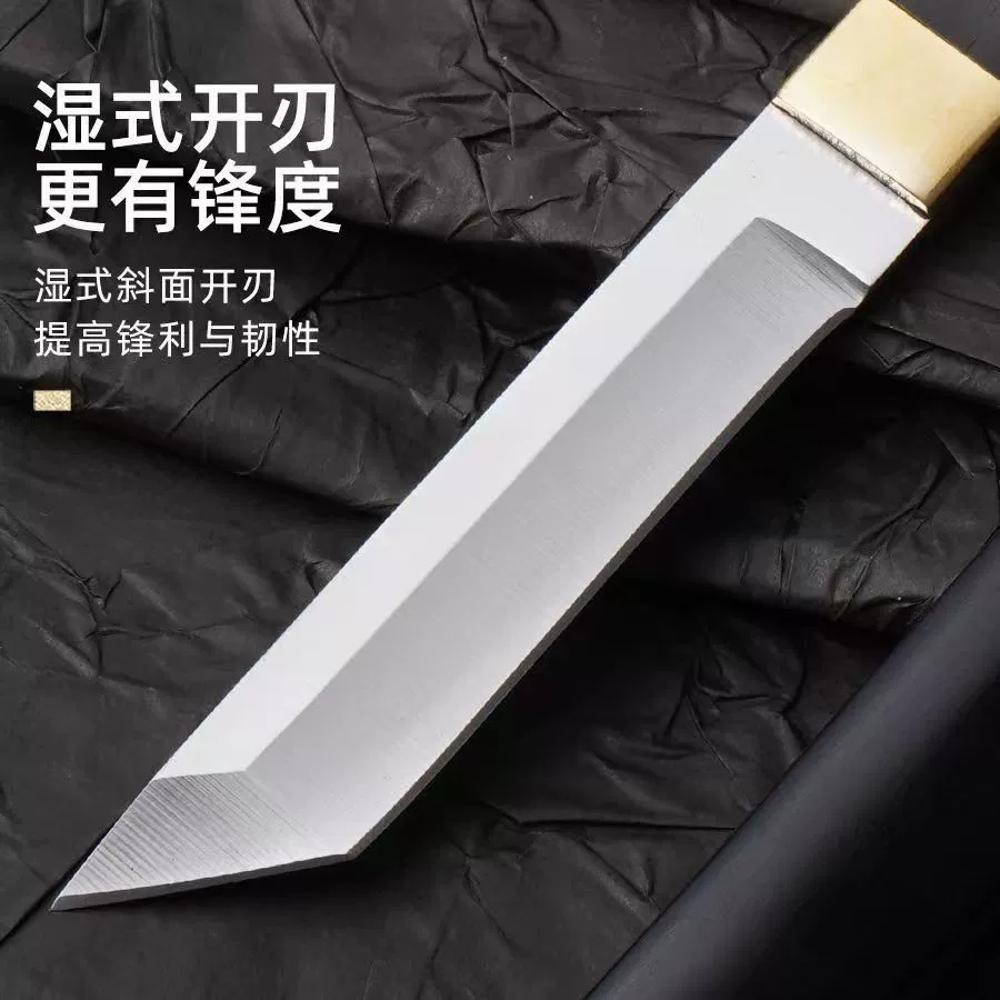 Sharp pocket knife ebony sandalwood, pen