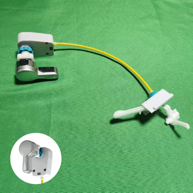 Accesorios para inodoro de caudal bajo: Válvula de desagüe con cable de control, manguito de cable de desagüe para inodoro, accesorios para tanque de agua