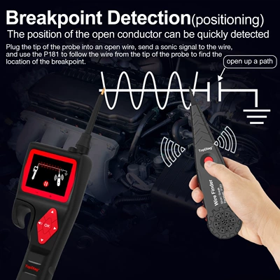 Jiedai Probe Circuit Analyzer Avtomobil diaqnostika alətləri