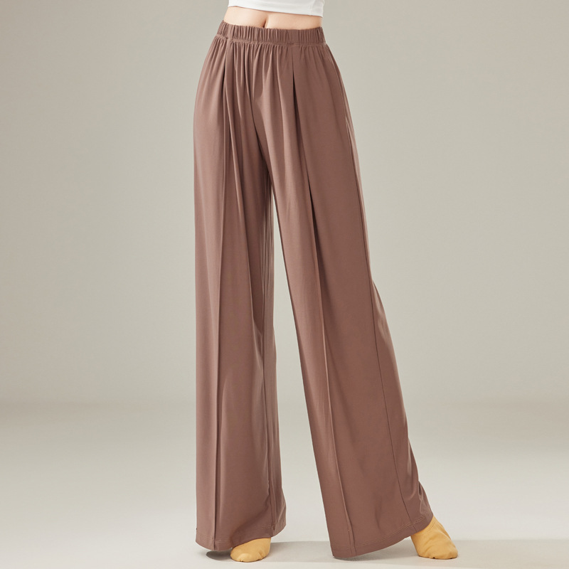 New Chinese dance pants classical dance practice clothes women's professional elegant wide-leg pants modern dance clothing body clothes