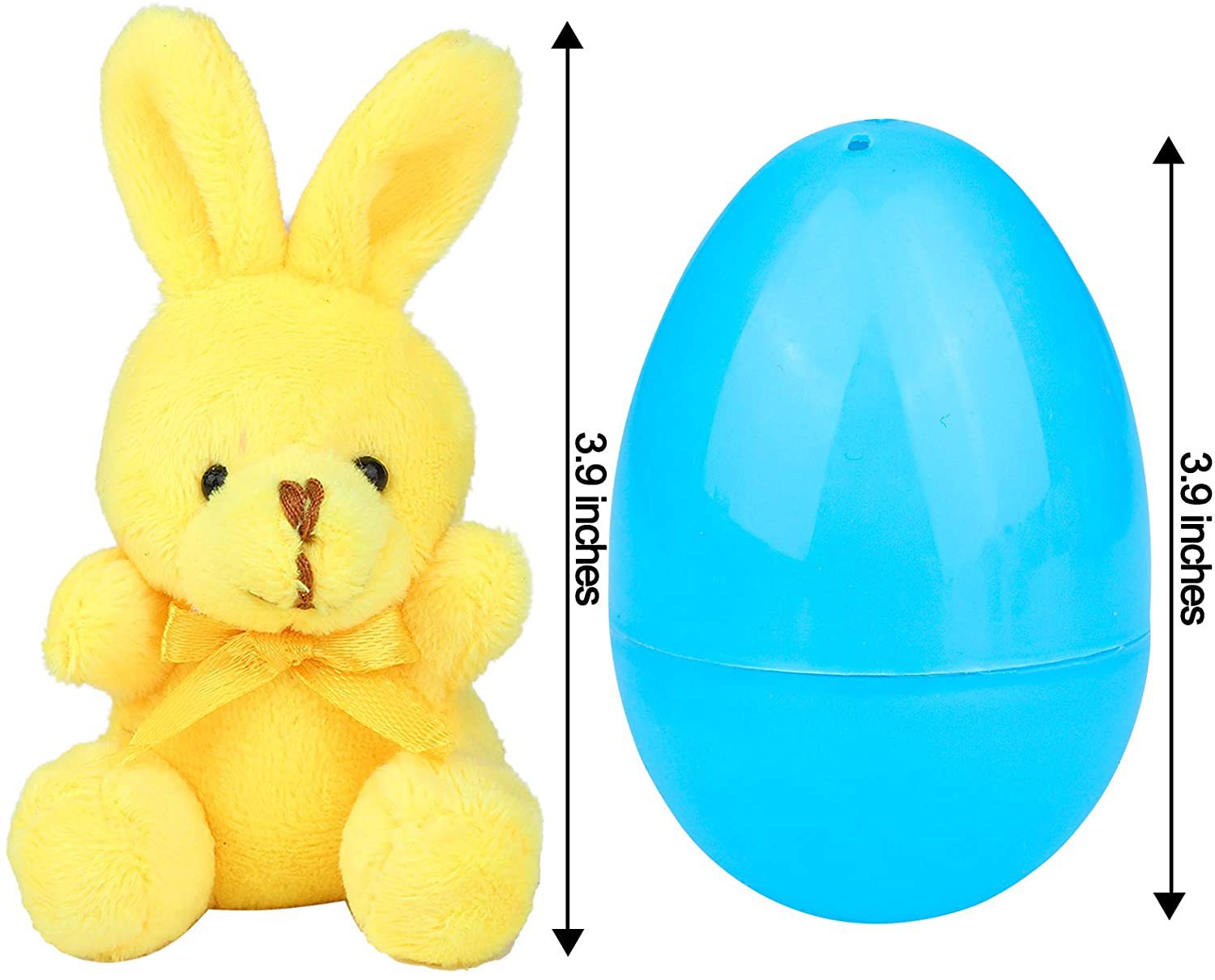 复活节鸡蛋毛绒兔2
