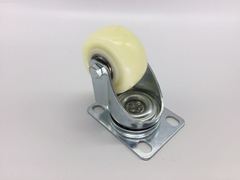 2-inch castor with universal bearing and brake wheel, nylon wheel for furniture, sofa caster, shelf wheel, directional small wheel