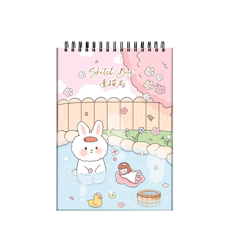 Sketchbook for Elementary Students, Watercolor Covers, Thick Paper, A4/16K 30–60 Sheets