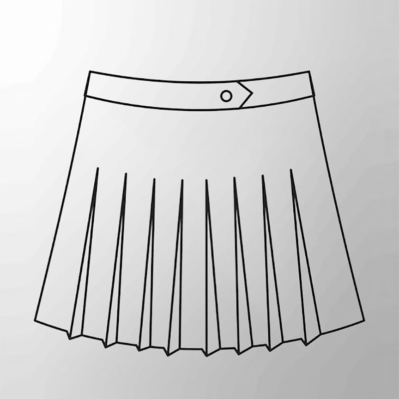 现货日系百褶裙学院风cosplay裙大码格子学生裙多色半身裙