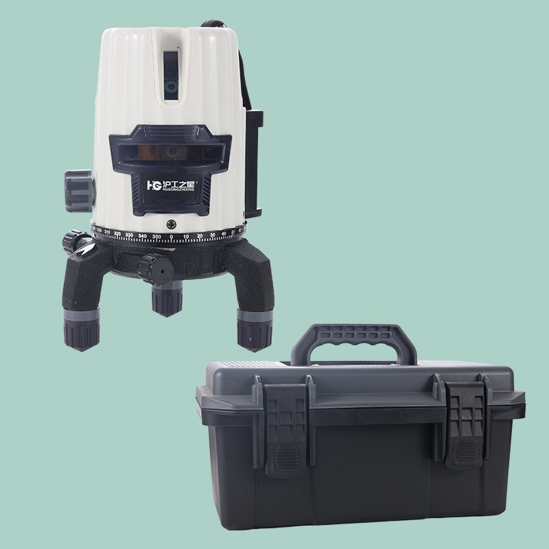 Directo de fábrica nivel verde al aire libre nivel láser nivel de luz 5 líneas 3 líneas 2 líneas recargable