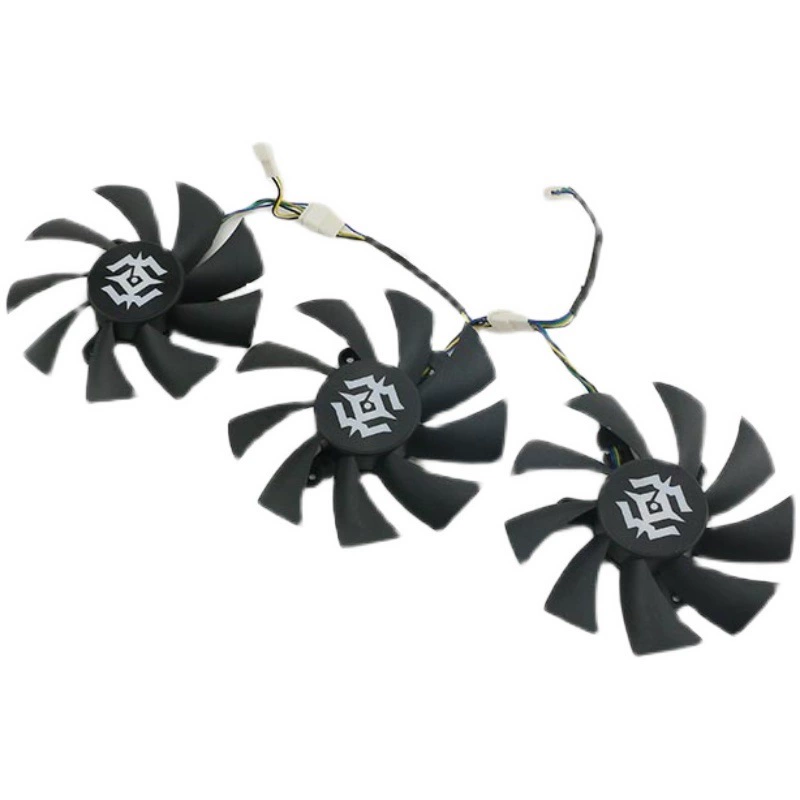 Совместим с ZOTAC Sotai вентилятор видеокарты RTX2060/2060S/2070/2070S/1660TIX-GAMING