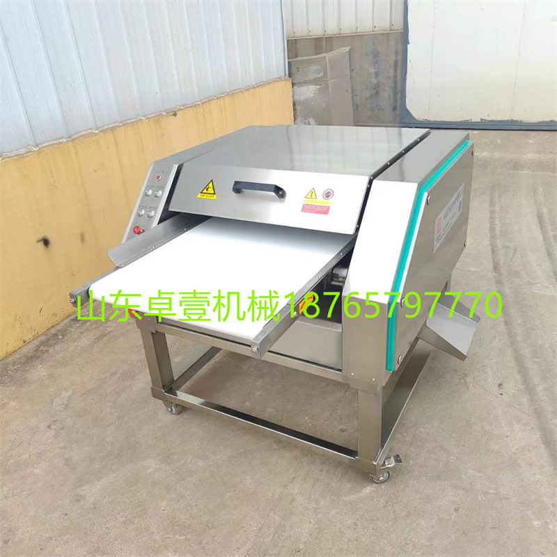 新款全自动鸡脖去皮机鸡腿鸡胸肉快速去皮不伤肉去皮完整水分低