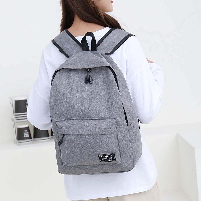 Ins-style Korean backpacks, simple college student business computer bags, hiking bags, gift travel bags undefined