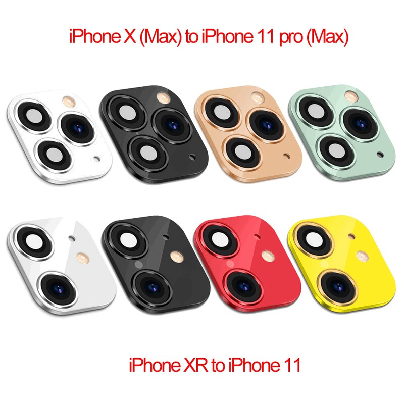 Suitable for Xr to Instantly Transform into iPhone 11 Lens Film, 3Rd Generation Camera, X/Xsmax Modification, XS to 11Pro Protective Case