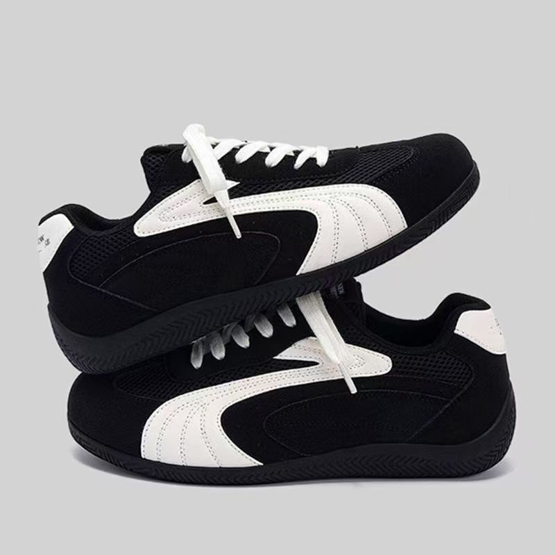 Retro German Training Shoes for Men and Women, 2026 Autumn and Winter Versatile Street Style Trendy Shoes, Leather and Mesh Combination, Retro Simple Casual Shoes Retro German Training Shoes for Men and Women, 2026 Autumn and Winter Versatile Street Style Trendy Shoes, Leather and Mesh Combination, Retro Simple Casual Shoes