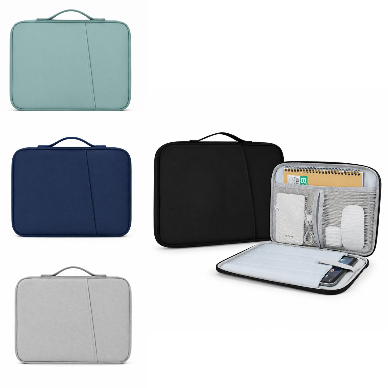 iPad tablet bag 13-inch 14-inch 15inch 16inch handbag shockproof and water-resistant protective computer bag