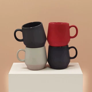跨境定制logo早餐杯亚马逊陶瓷杯源头工厂简约大容量马克杯咖啡杯