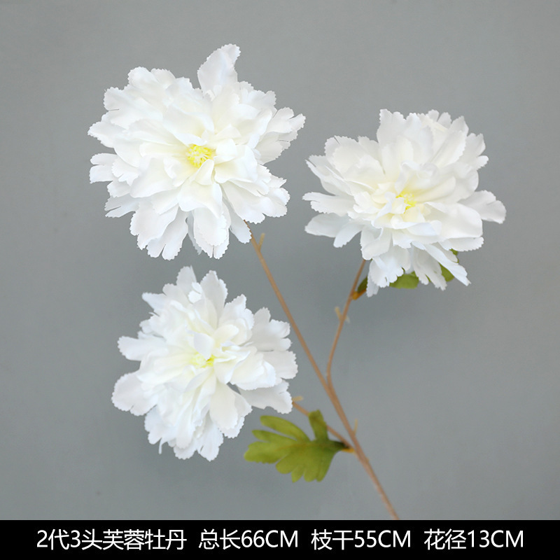 白い造花シーンアレンジメント花の造花ブーケ装飾造花造園アジサイシルクフラワー装飾花|undefined