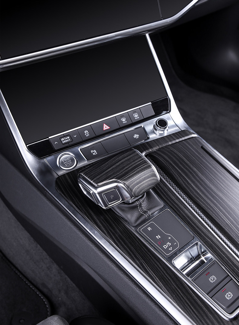 Suitable for Audi Gear Handle Cover A6La7La4Lq5L Interior Modification Gear Shift Head Protective Cover Shell Car Interior Decoration Accessories