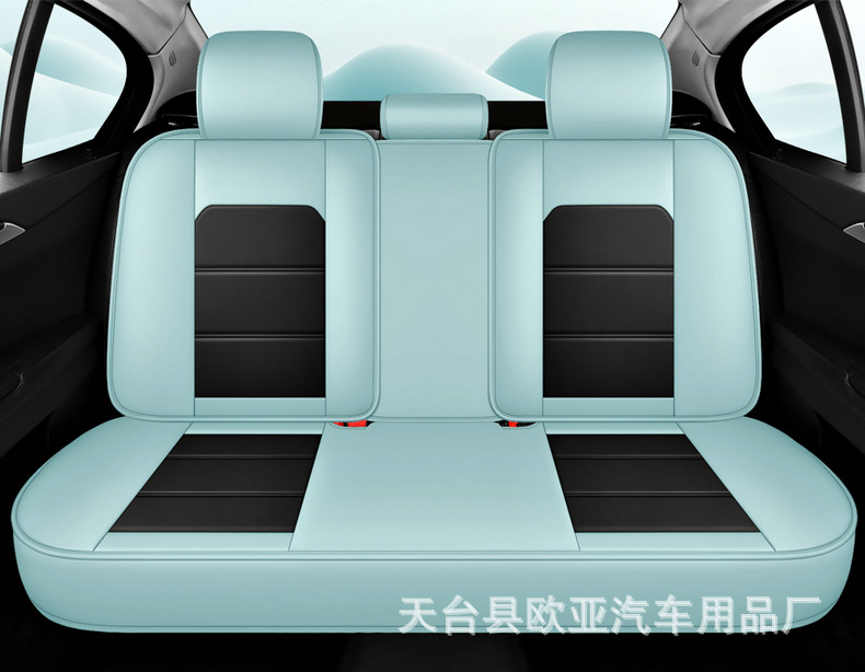 24-year-old new full-enclosed full-leather cartoon car seat cushion four seasons universal seat cover original factory cross-border a generation of hair