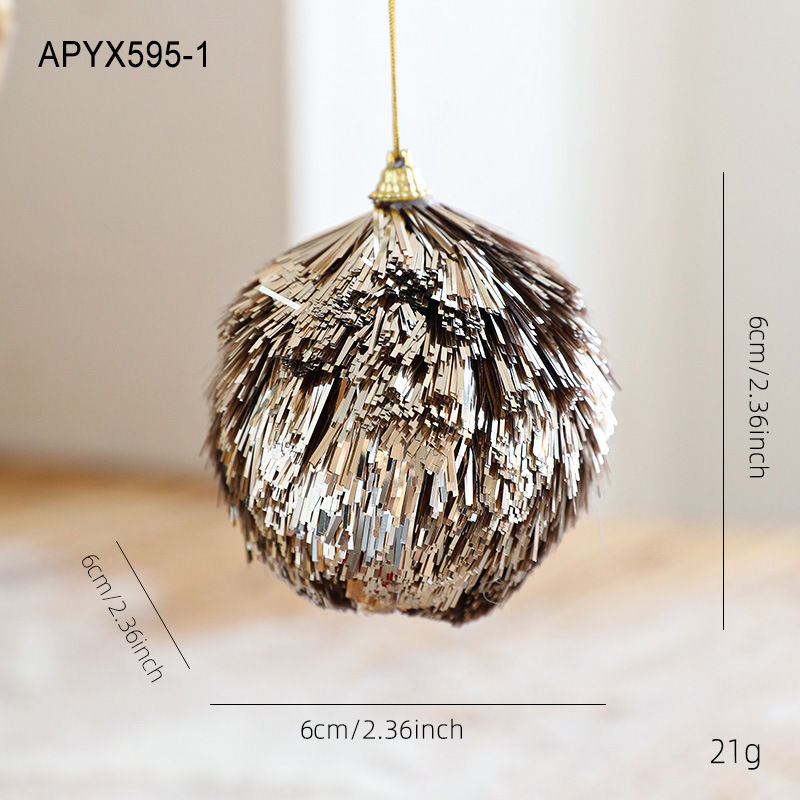 Bola de Navidad de Champa de 6CM