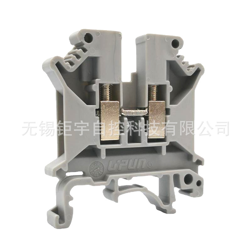 UKJ-4 平方工业端子导轨组合框式螺钉友邦接线端子排011002