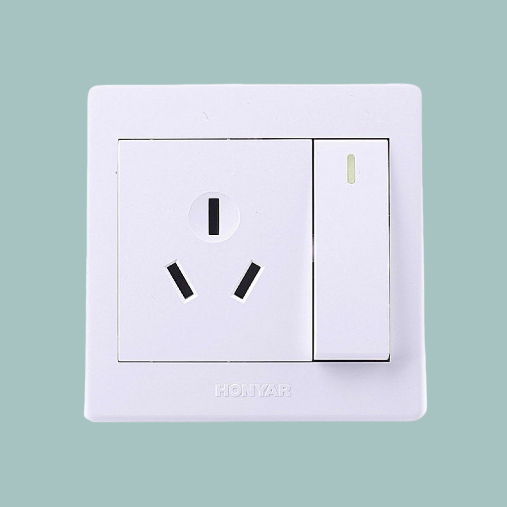 Conector de conmutación de aluminio de aluminio MEE X3 serie 86 tipo cinco agujeros dos o tres conector panel de conector escondido