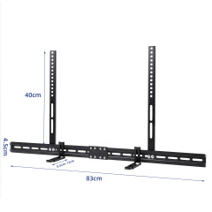 UNHO Bestselling LCD TV Speaker Stand, Bar Speaker Stand with 6kg Load Capacity, TV Stand Accessories