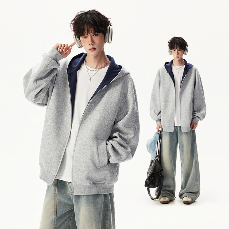 重磅420克高品质秋季新款卫衣5Q1083TP55不美式宽松美式情侣|undefined