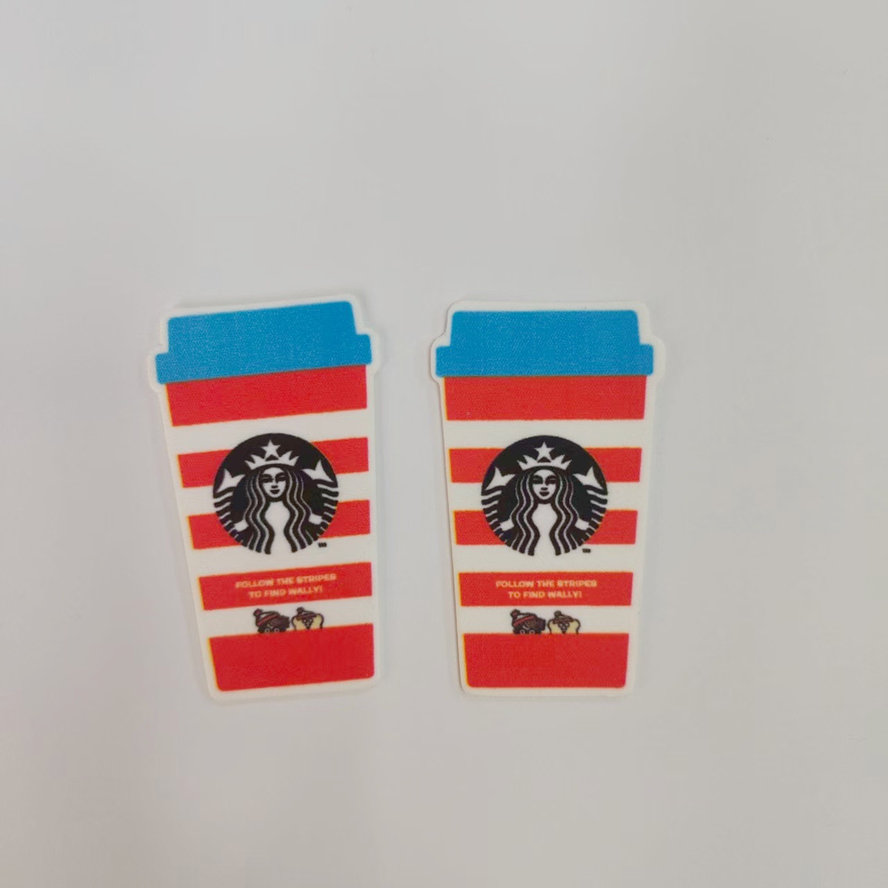 Starbucks Silicone Cleaning Stickers, Mobile Phone Cleaning Wipes, Microfiber Cleaning Stickers, Screen Cleaning Stickers