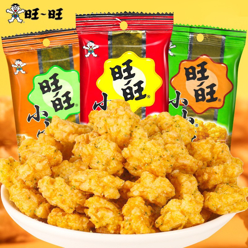 旺旺 Xiaoxiaosu вкусная ностальгическая подарочная упаковка для закусок, чтобы удовлетворить тягу к воздушным закускам интернет-знаменитостей, небольшая упаковка