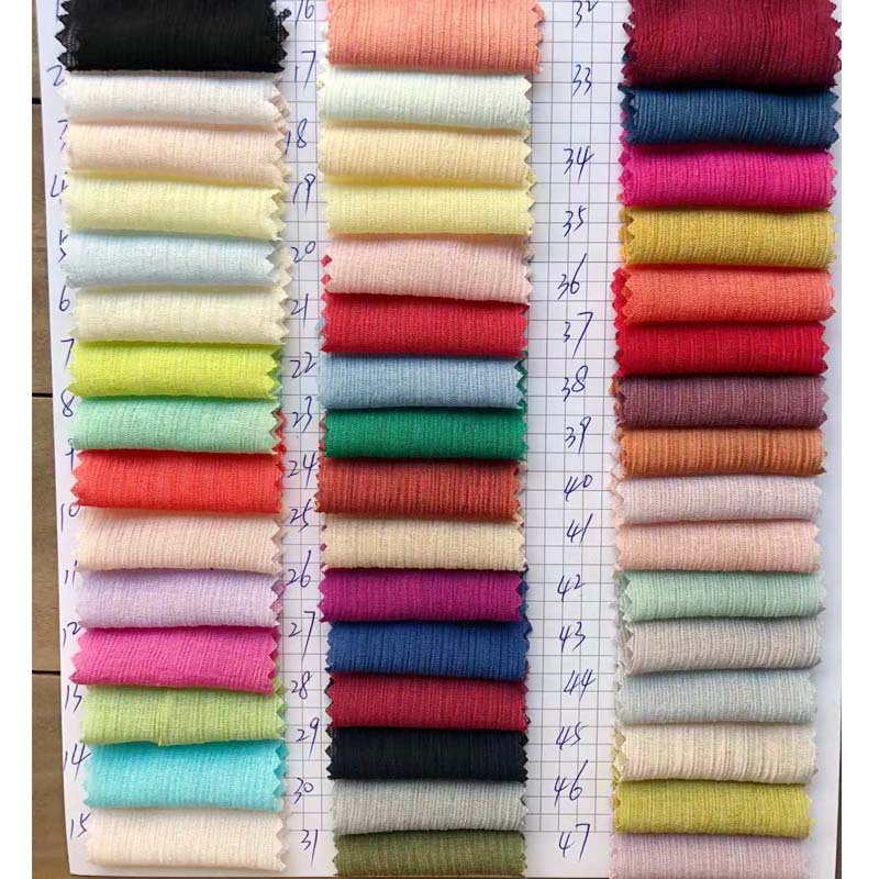 顺纡皱  杨柳皱  连衣裙衬衫汉服 古风面料 顺纡绉 细条皱